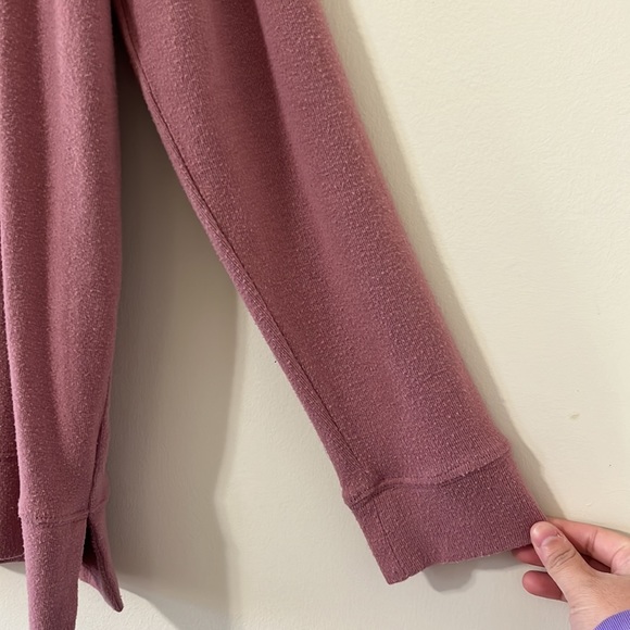 Cupcakes and Cashmere Pink Cowl Neck Sweater Size Large - Picture 4 of 8